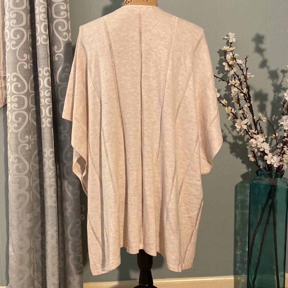 Loft Wide Ribbed Wrap/Kimono - Picture 5 of 10
